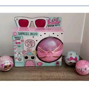 LOL Surprise! Ball Series 4 Biggie Pets, Bundle